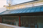 Old Windsor - outside close up view of kennels - reopening in 2001