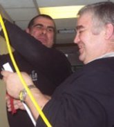 John & Alan in action