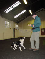 one of the rehab team at work